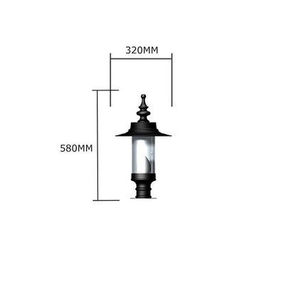 Harte Courtyard Outdoor Post Light