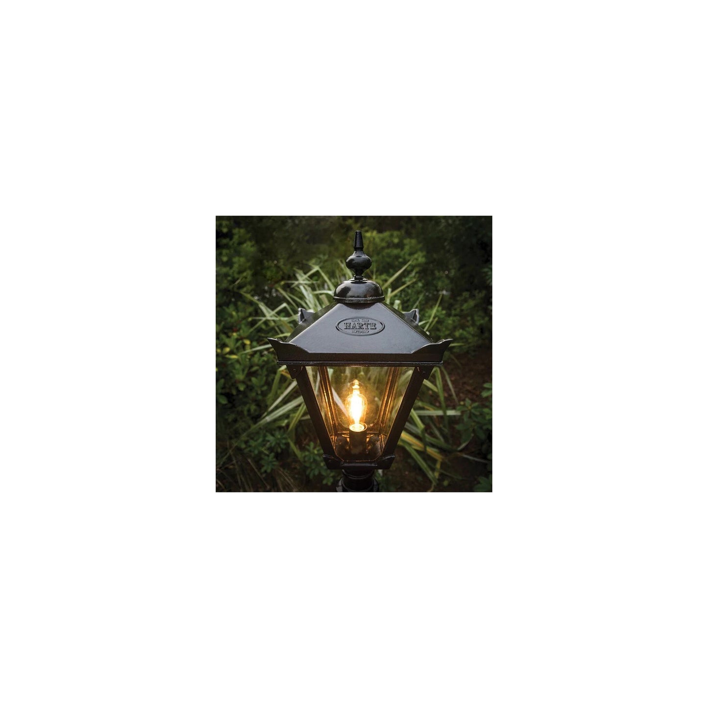 Victorian traditional cast iron pedestal light 1.16m