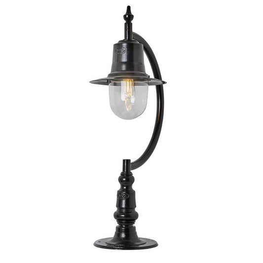 Harte Goose Neck Outdoor Post Light
