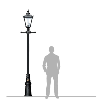 Victorian Traditional Cast Iron Lamp Post 3M