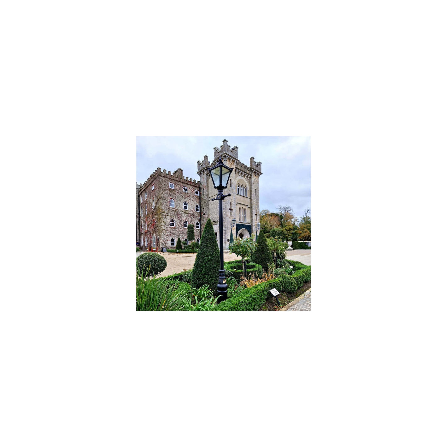 Victorian traditional cast iron lamp post 3m