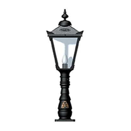 Harte Manor Outdoor Pedestal Light