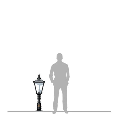 Harte Manor Outdoor Pedestal Light