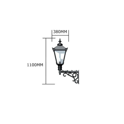 Harte Manor Outdoor Wall Light