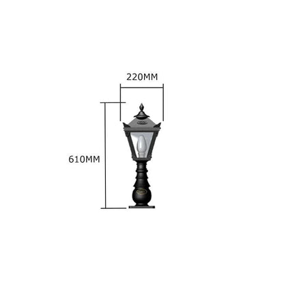 Harte Traditional Outdoor Post Light