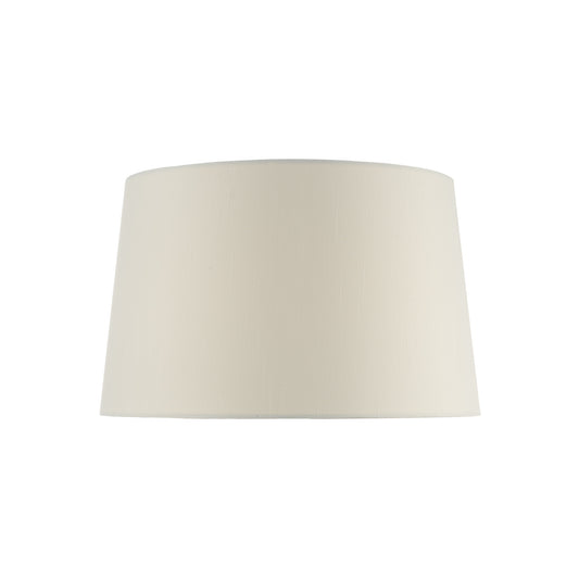 Iffley Faux Silk Tapered Drum Shade in Ivory
