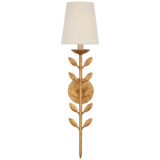 Avery 26" Sconce with Linen Shade