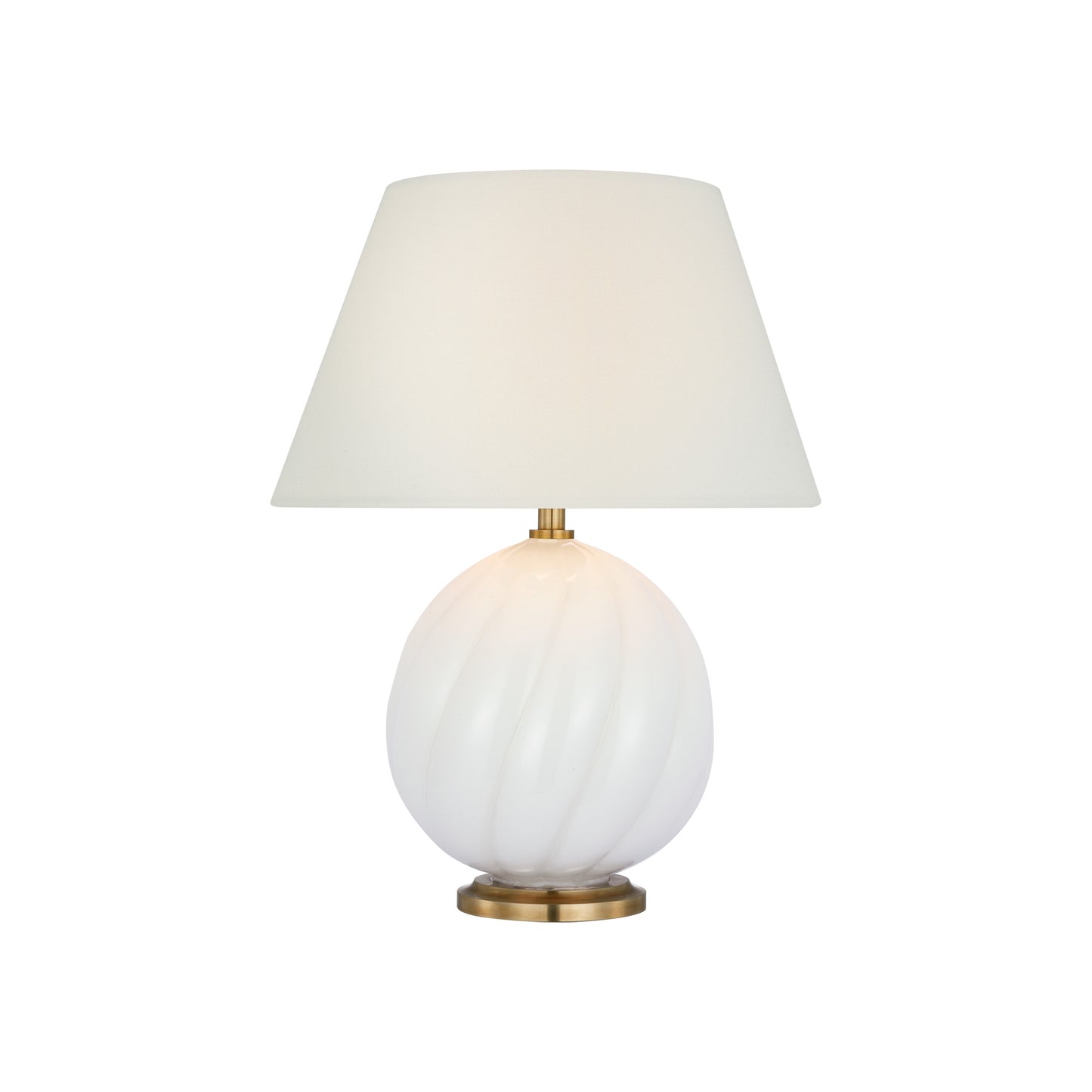 Talia 13" Cordless Accent Lamp with Linen Shade
