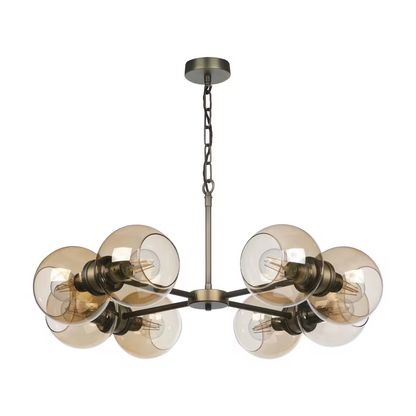 David Hunt Lighting Juno 8 Light Pendant