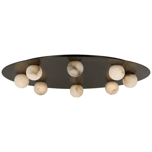 Pertica 30" Eight Light Flush Mount