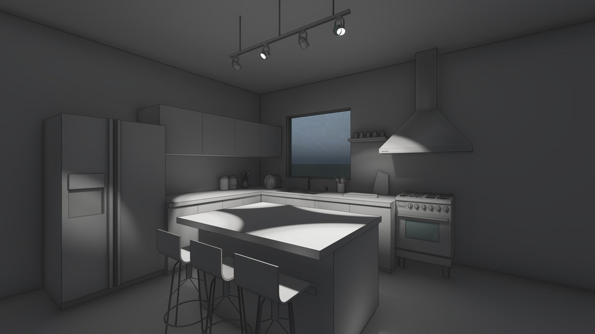 Adjustable track task lighting