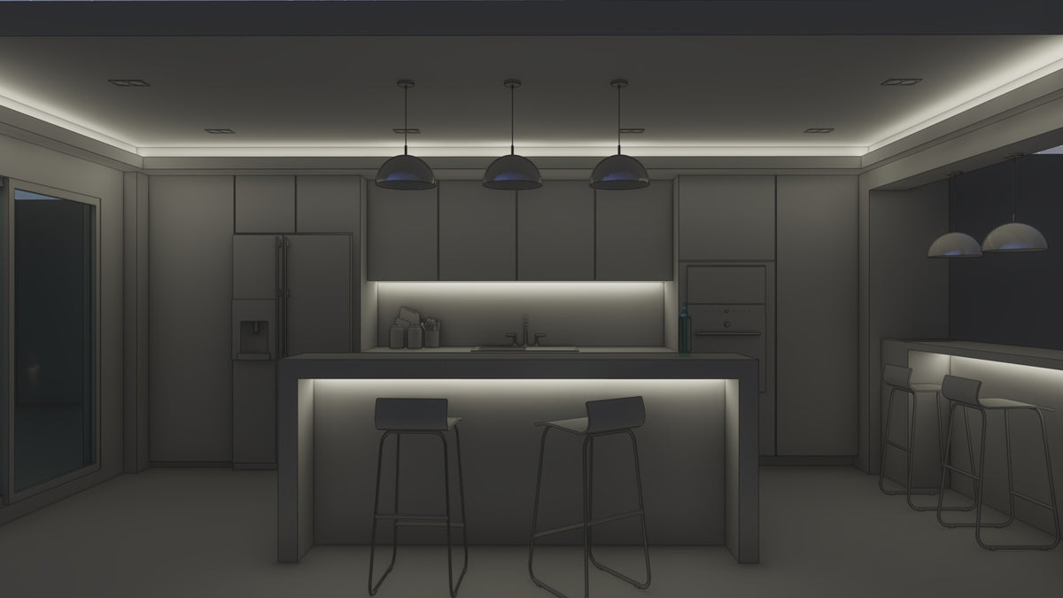 Kitchen   task & prep lighting