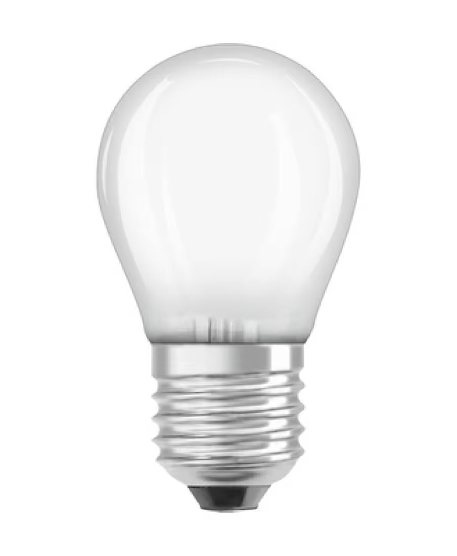 LED Retrofit Golf Ball, Dimmable 4.8W E27 Golf Ball, 2700K, Frosted