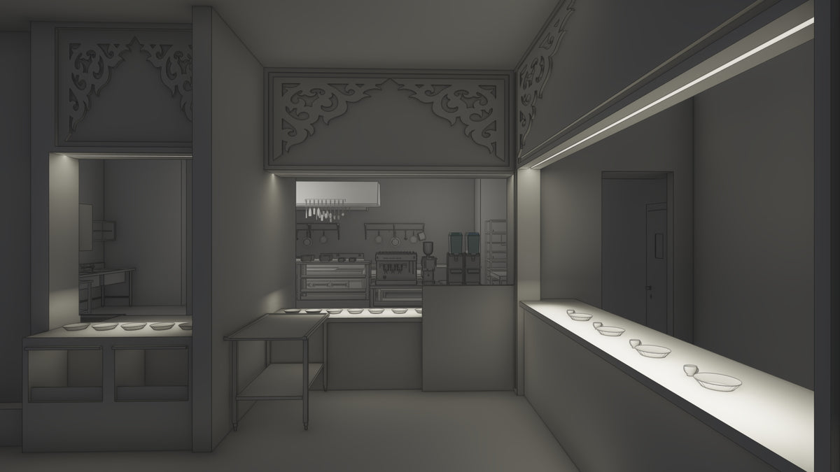 Linear high cri pass lighting