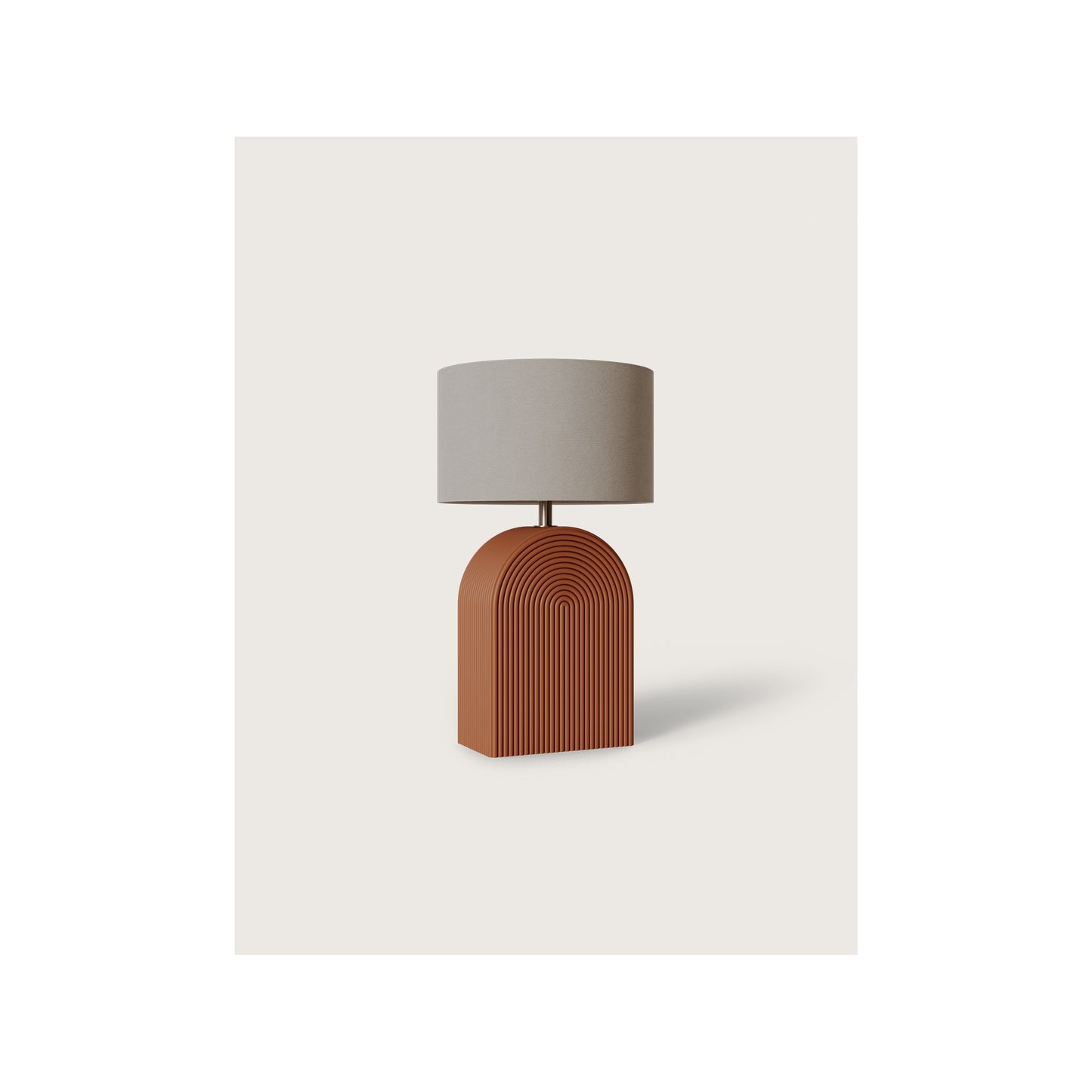 Lopo Table Lamp with Terracota ceramic base