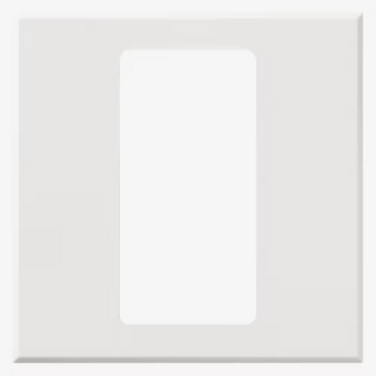 Faceplate, Single Column Plastic
