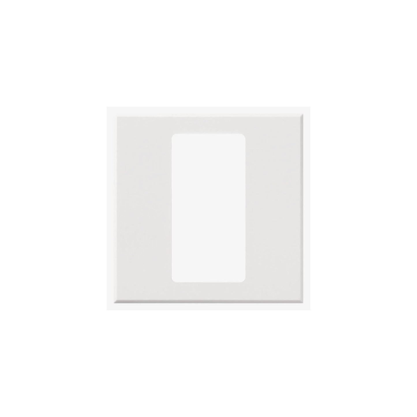 Faceplate, Single Column Plastic