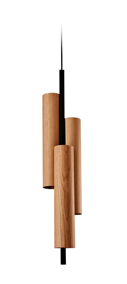 Black Note Triplet LED Pendant