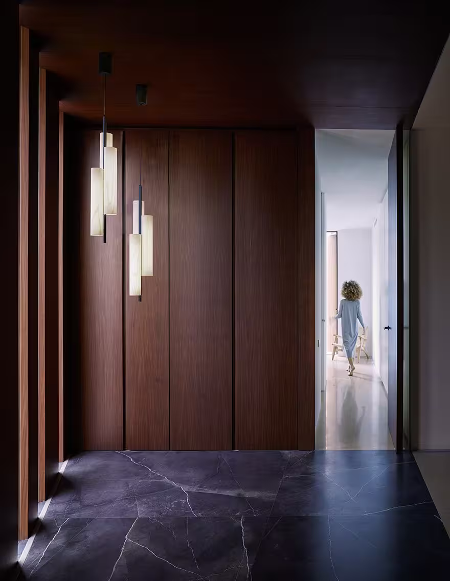 Black Note Triplet LED Pendant