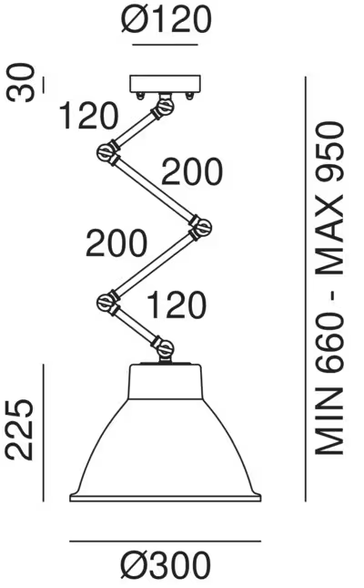 Loft Brass Indoor Pendant