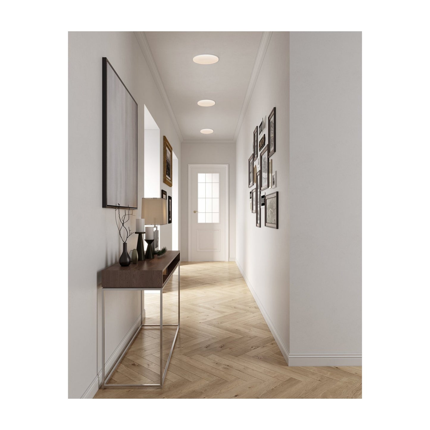 Vic Ceiling Light in White