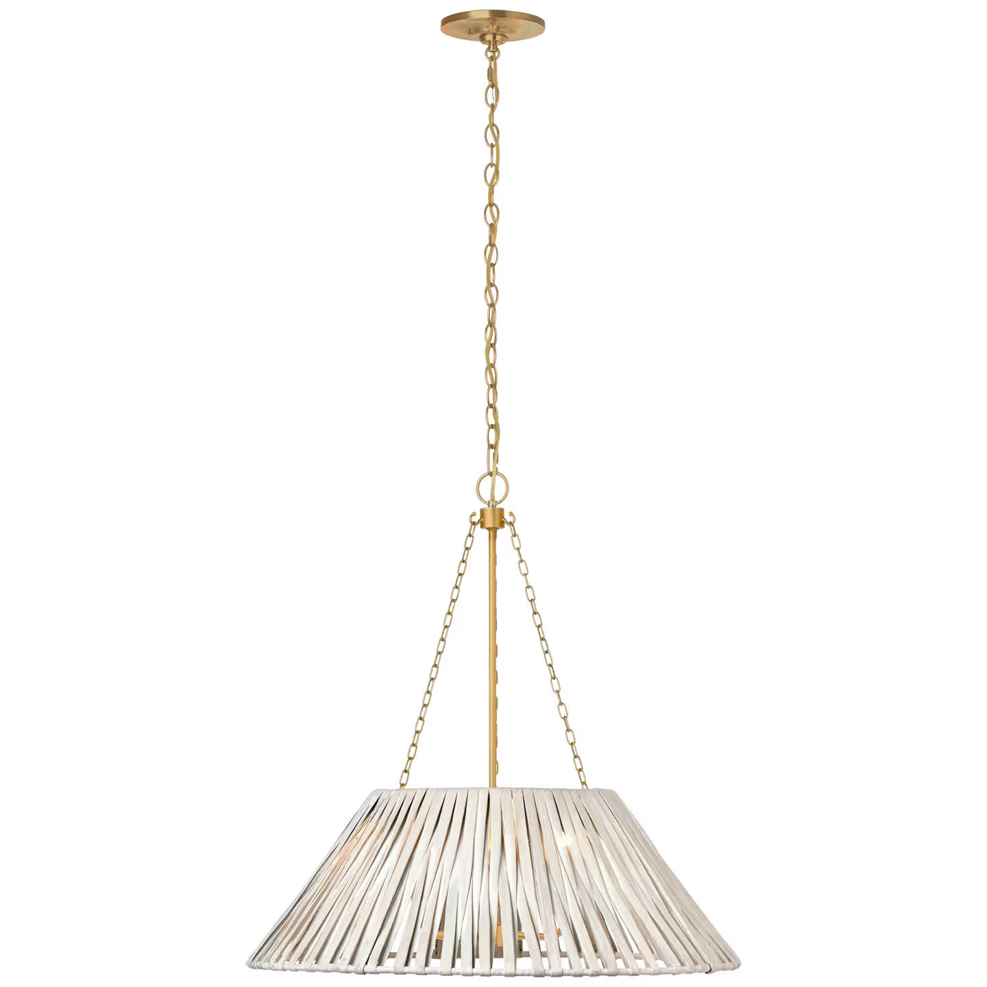 Corinne 24" Wrapped Hanging Shade