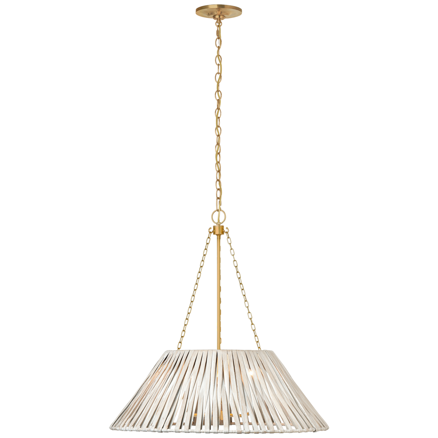 Corinne 24" Wrapped Hanging Shade
