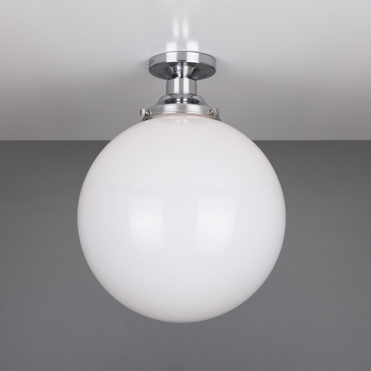 Yerevan Opal Glass Flush Ceiling Light