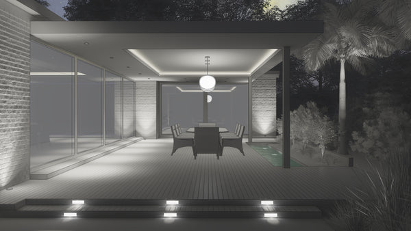 Modern outdoor entertaining