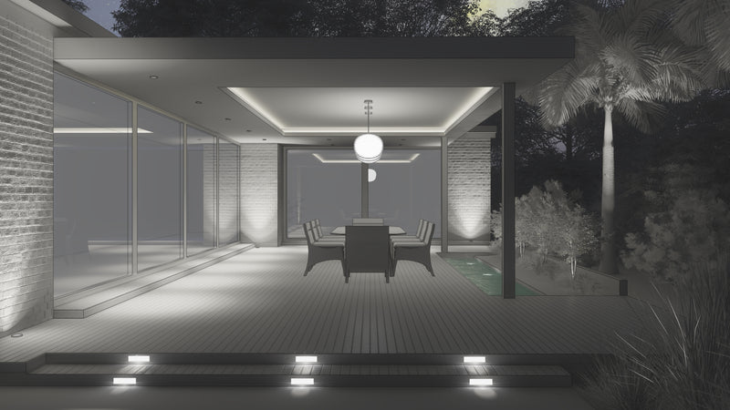 Modern outdoor entertaining