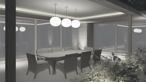 Modern outdoor entertaining
