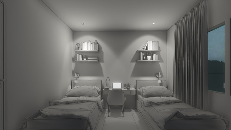 Modern siblings retreat