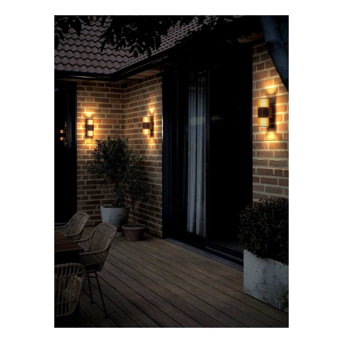 Aludra Double Wall light