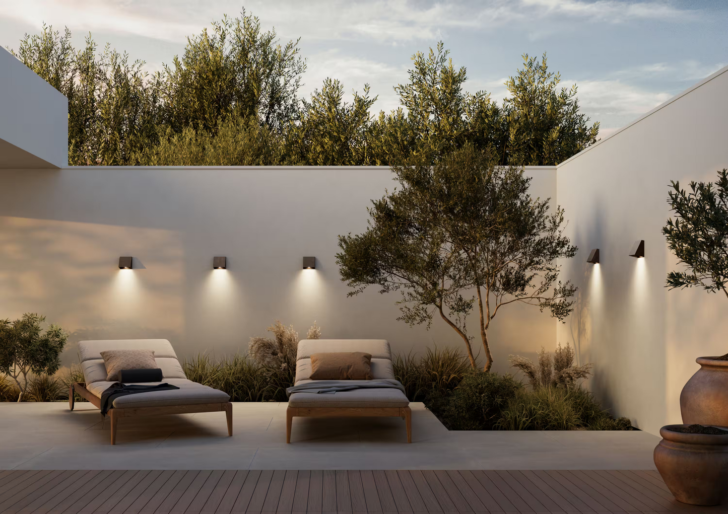 Mask 298.02 Outdoor Wall Light