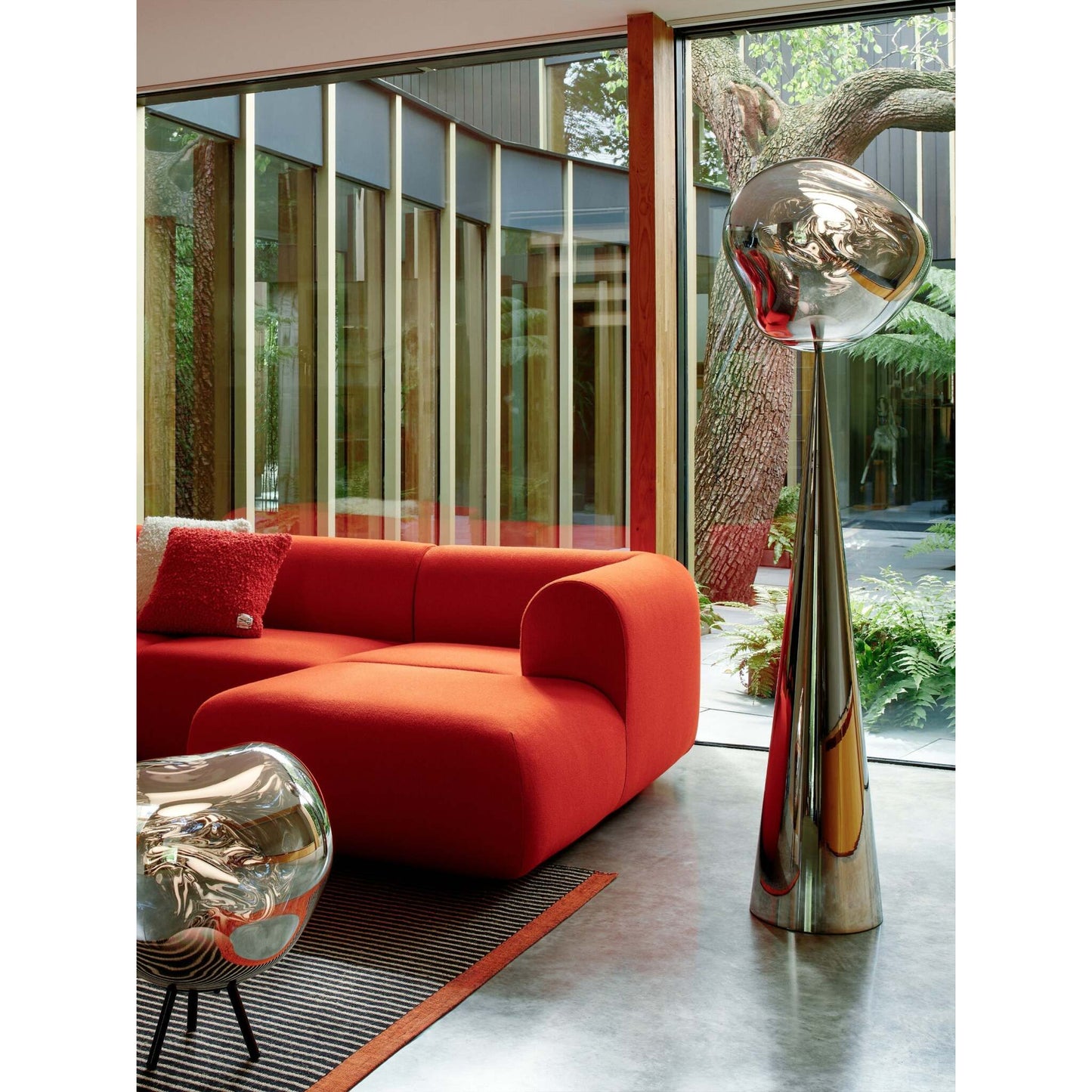 Melt Cone Fat LED Floor Lamp