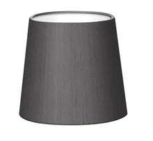 Murray Charcoal White Laminate Silk Shade