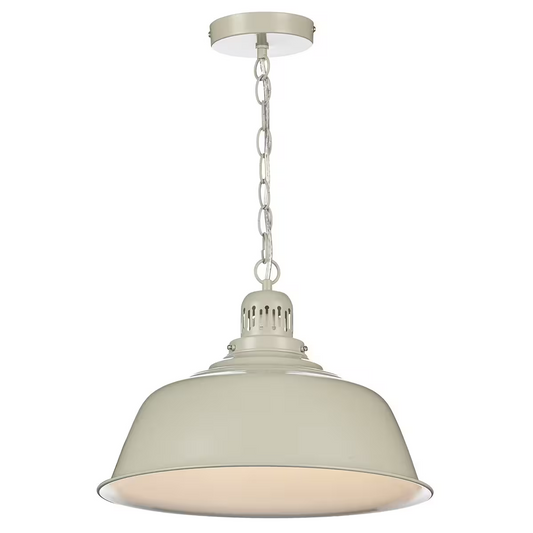 Nantucket 1-Light Pendant in Putty