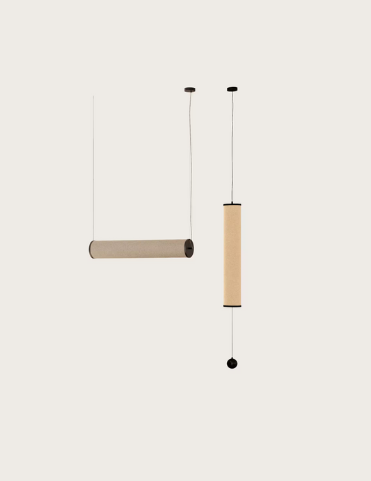 Nooi Linear Pendant in Matt Black