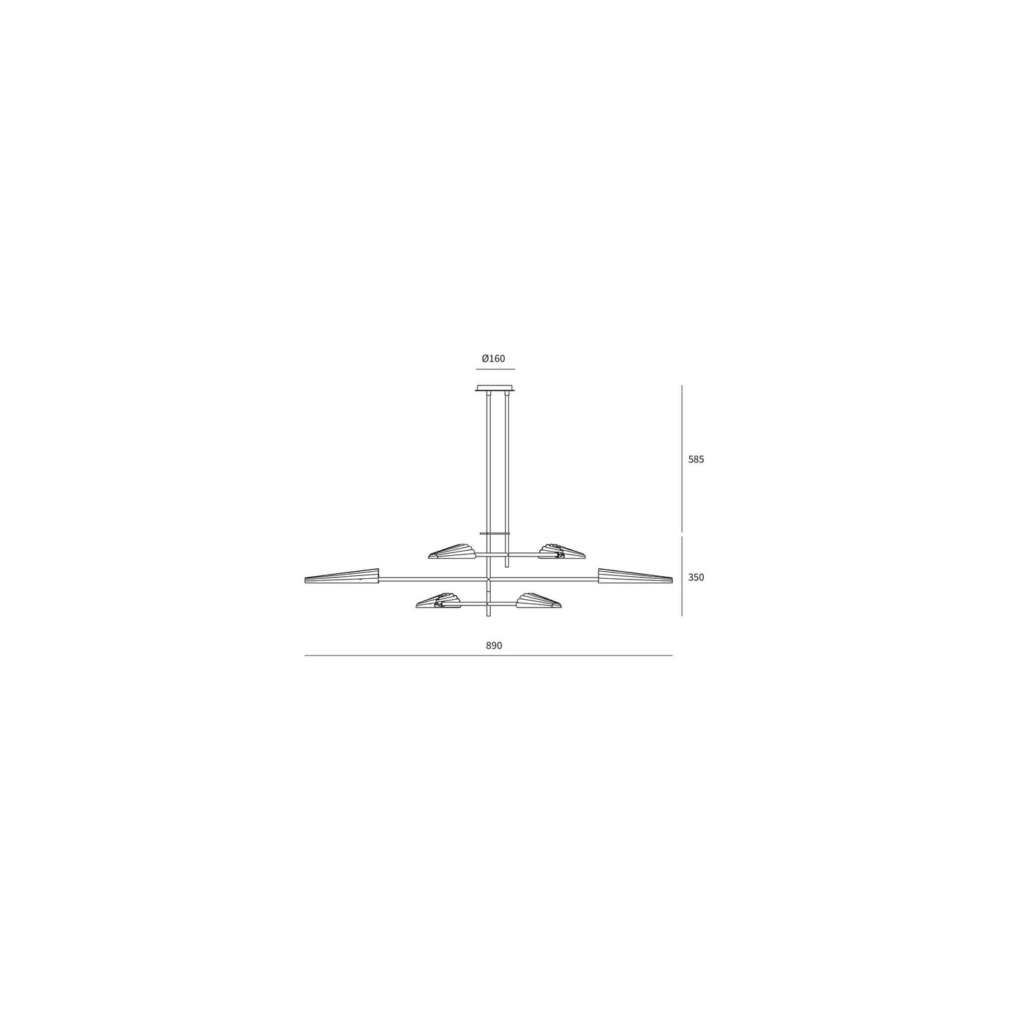 Bion 6-Light LED Pendant