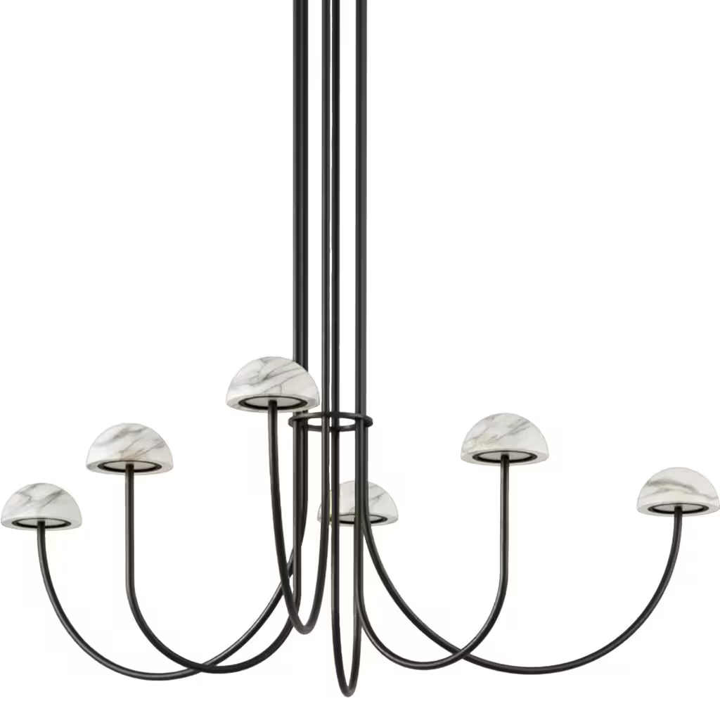 Dussa 6-Light LED Chandelier