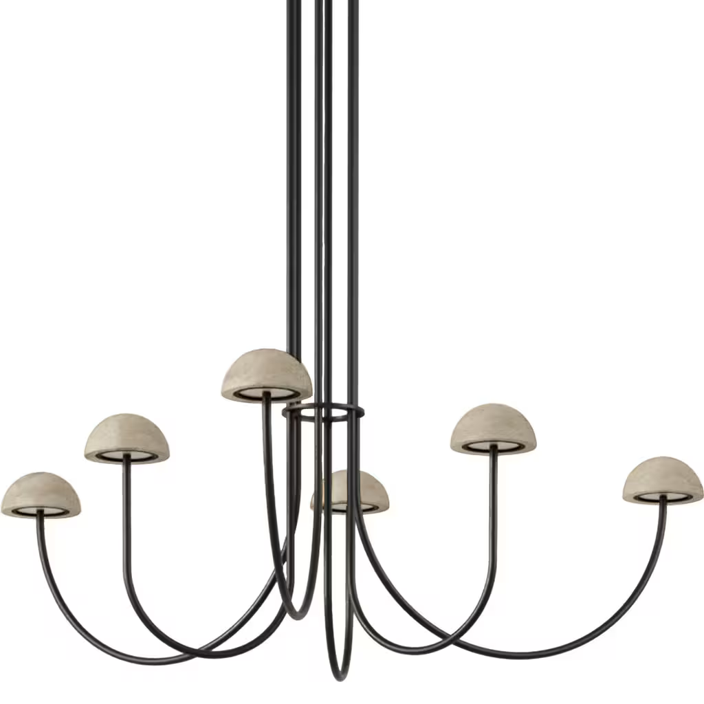 Dussa 6-Light LED Chandelier