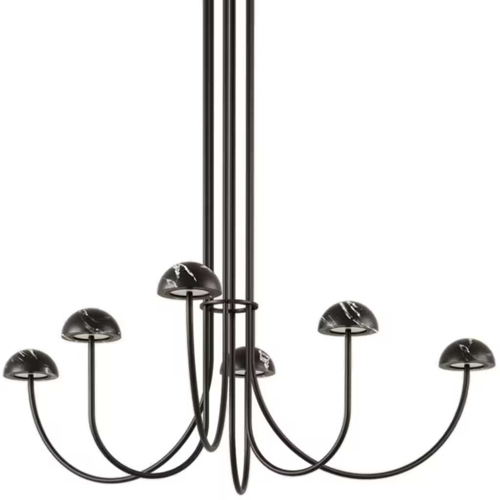 Dussa 6-Light LED Chandelier