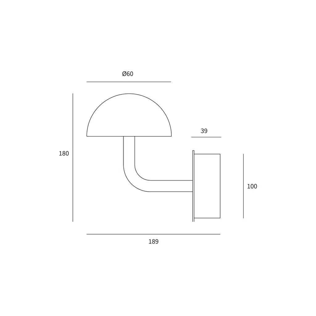 Dussa LED Wall Light