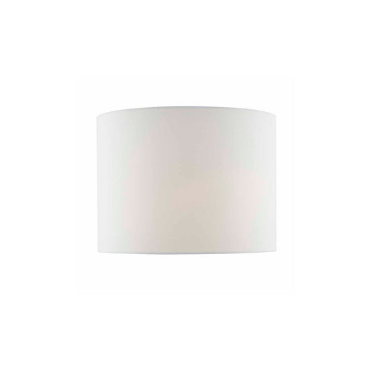 Olalla 34cm Faux Silk Drum Shade in Ivory
