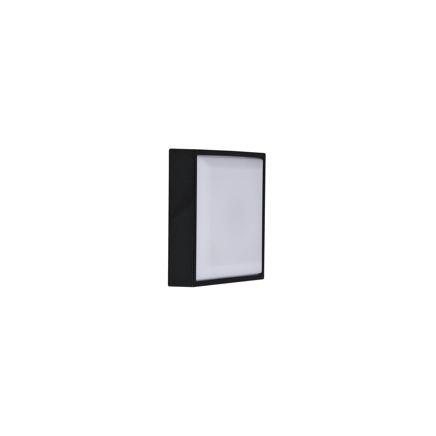 Oliver Square Wall Light in Black