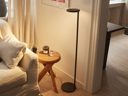 Oblique USB-C LED Floor Lamp