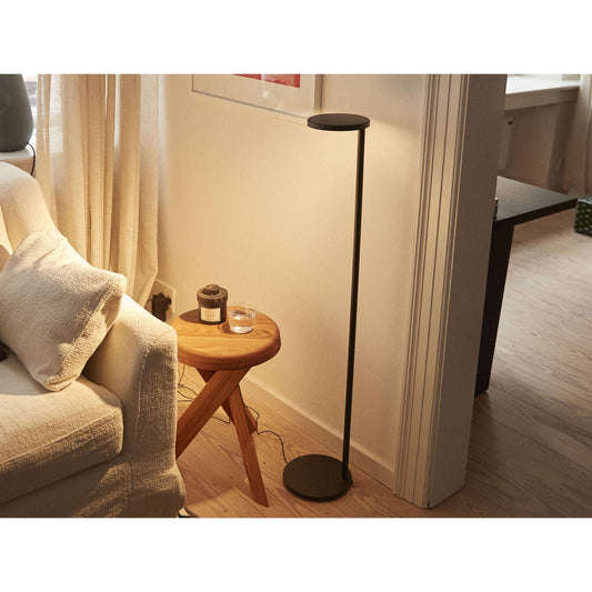 Oblique USB-C LED Floor Lamp