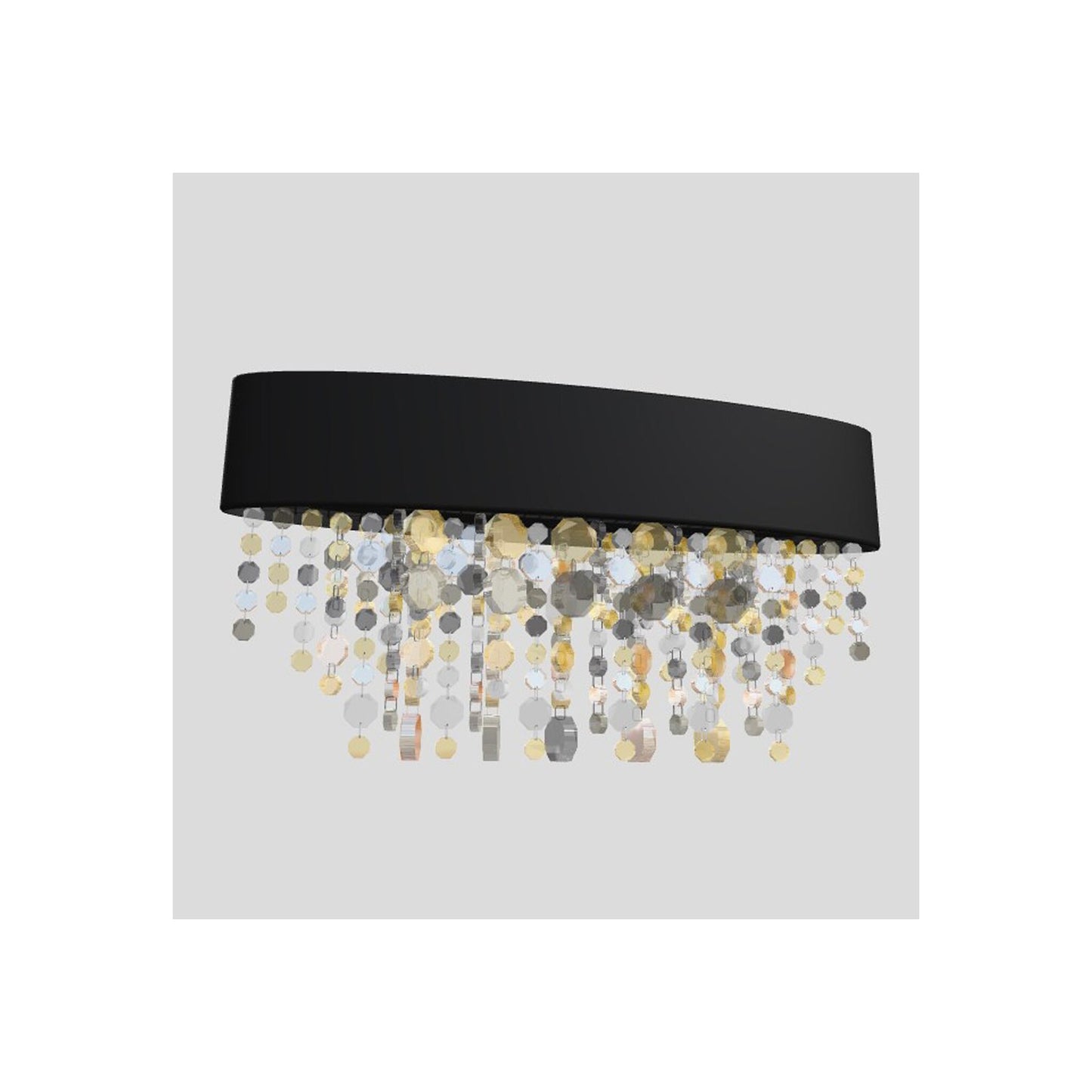 Ola A2 OV 50 E27 Wall Light with Colored Glass