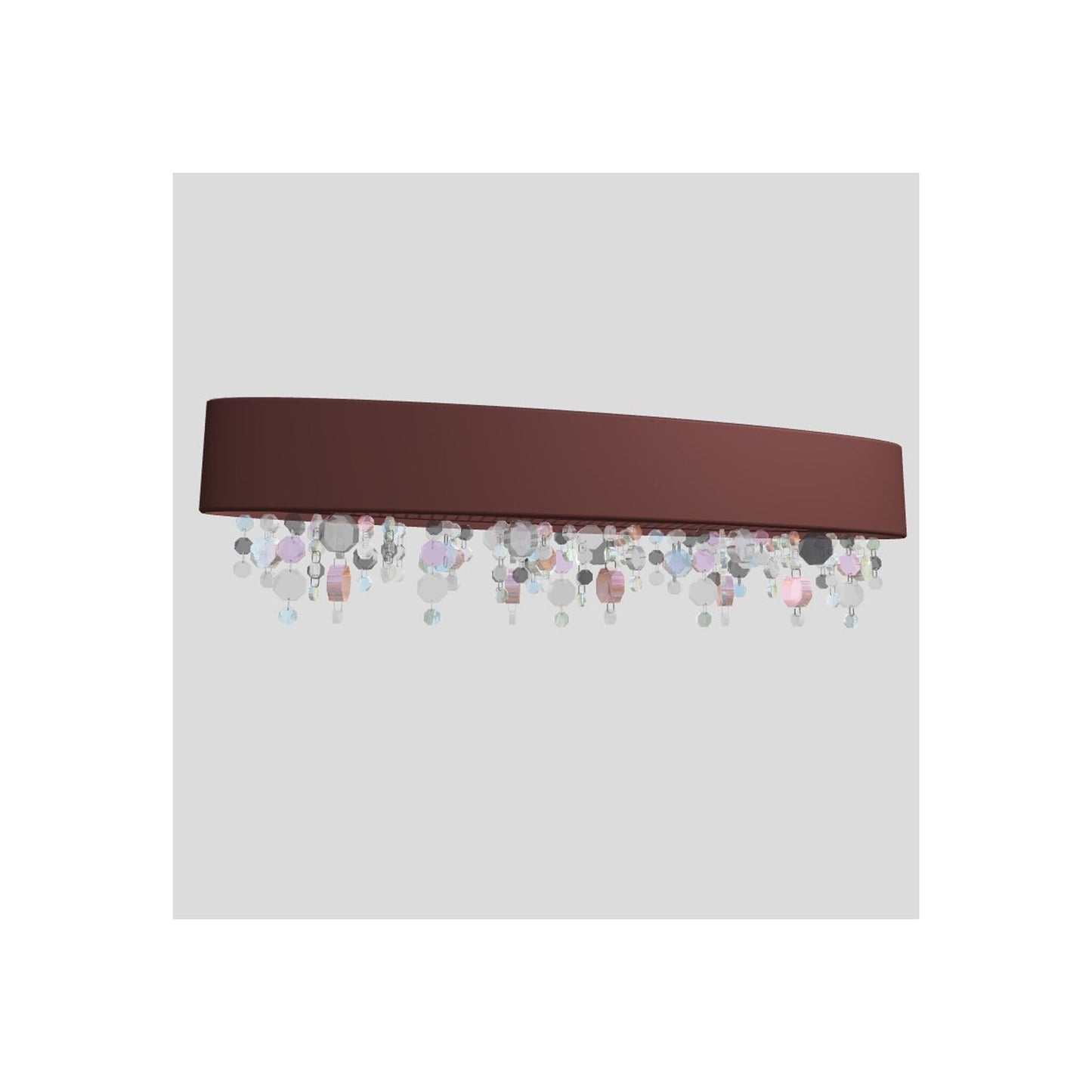 Ola A2 OV 70 E27 Wall Light with Colored Glass