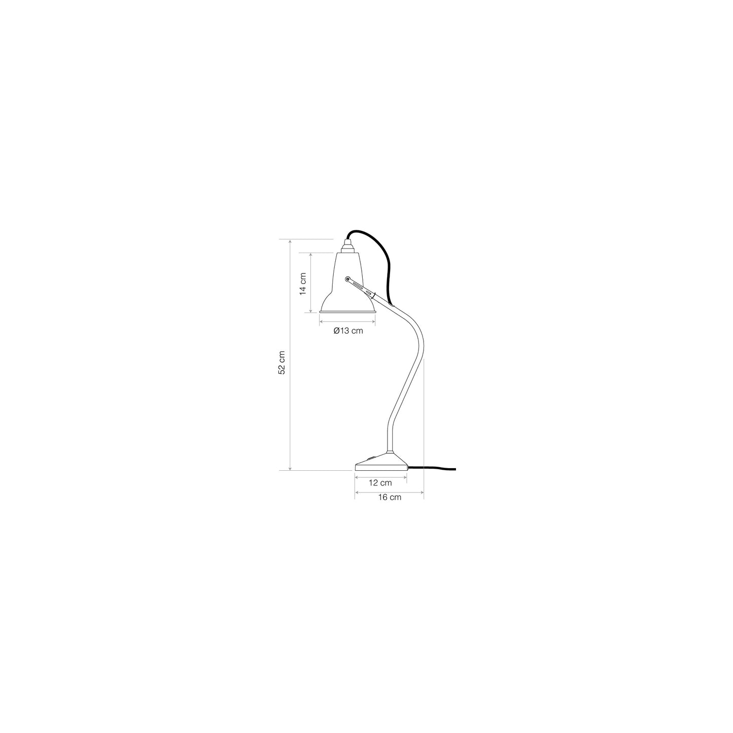 Original 1227 Mini Table Lamp - National Trust Edition